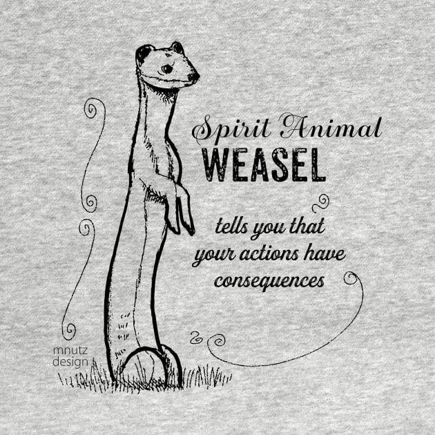 Spirit animal - Weasel by mnutz